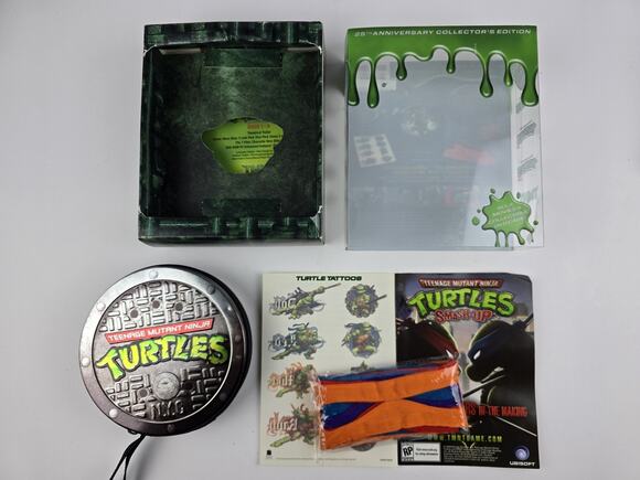 Other - Teenage Mutant Ninja Turtles 25th DVD Collectors Edition 4 DVD & Masks Tattoos